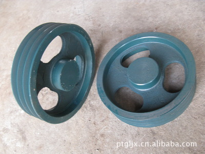 【固力机械加工 三角 皮带轮 通用铸铁皮带轮 皮带盘305*65】价格,厂家,图片,其他机床附件,莆田市荔城区新度镇固力机械加工厂-