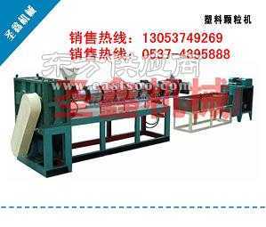 厂家直销废塑料加工设备塑料再生颗粒机图片